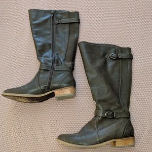 Wide Calf Riding Boots